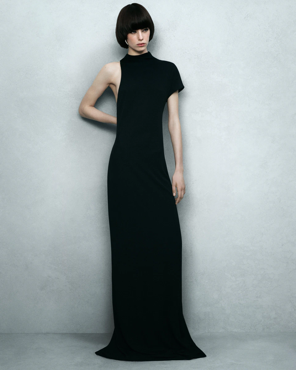 ASYMMETRISCHES ABENDKLEID ASYMMETRISCHES ABENDKLEID