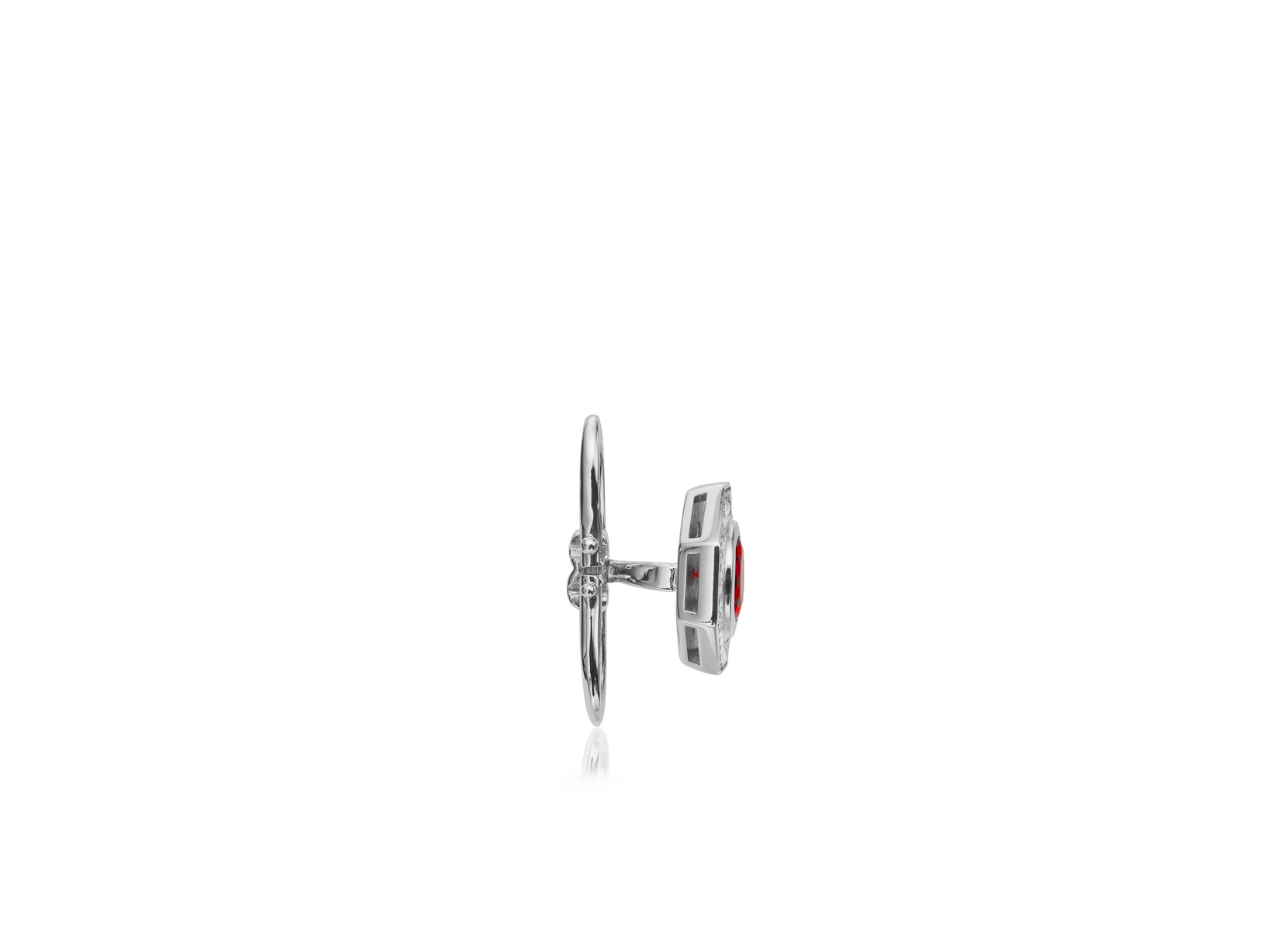 Achteckige Diamantohrstecker Achteckige Diamantohrstecker