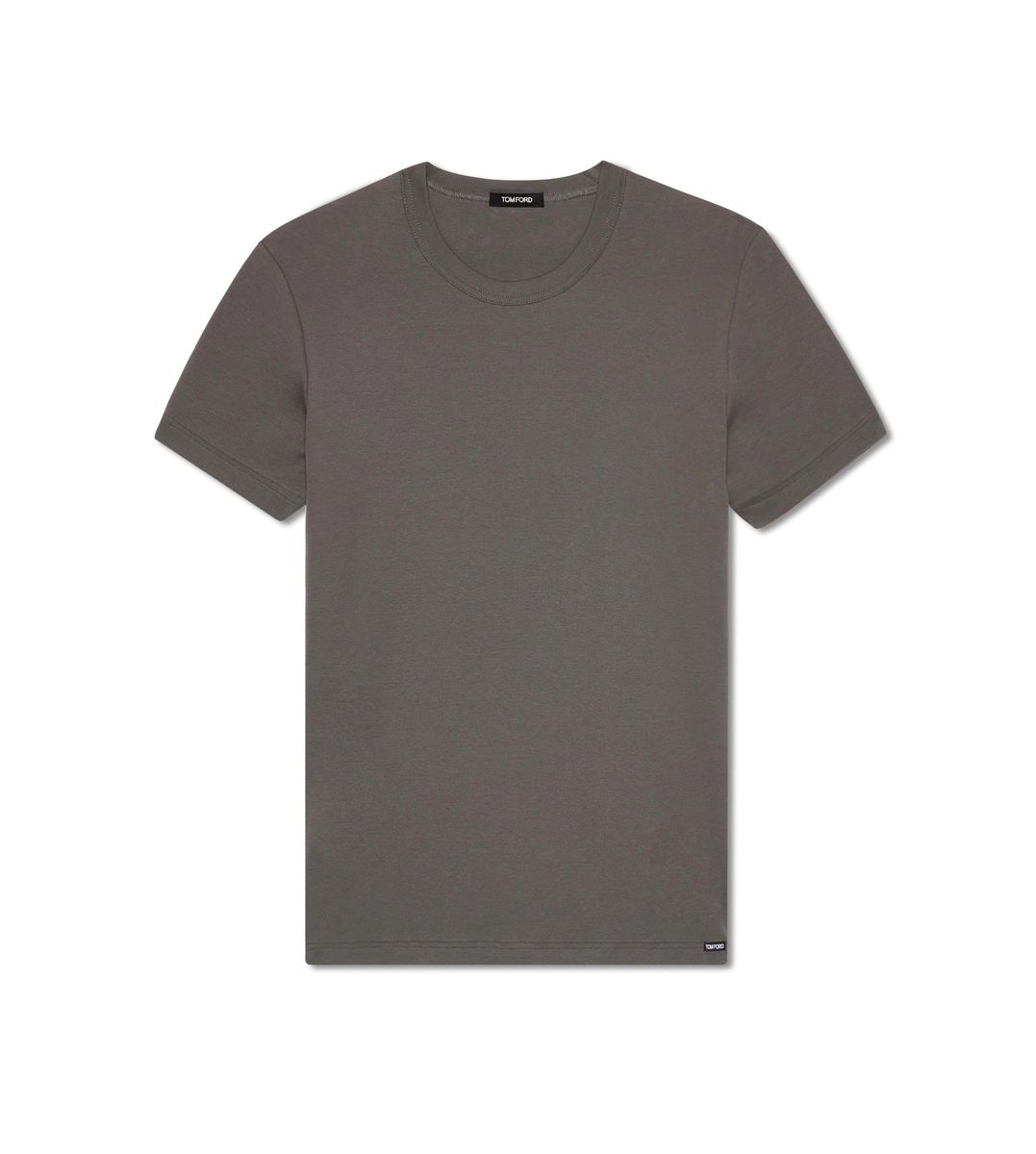 BAUMWOLL-T-SHIRT MIT RUNDHALSAUSSCHNITT BAUMWOLL-T-SHIRT MIT RUNDHALSAUSSCHNITT