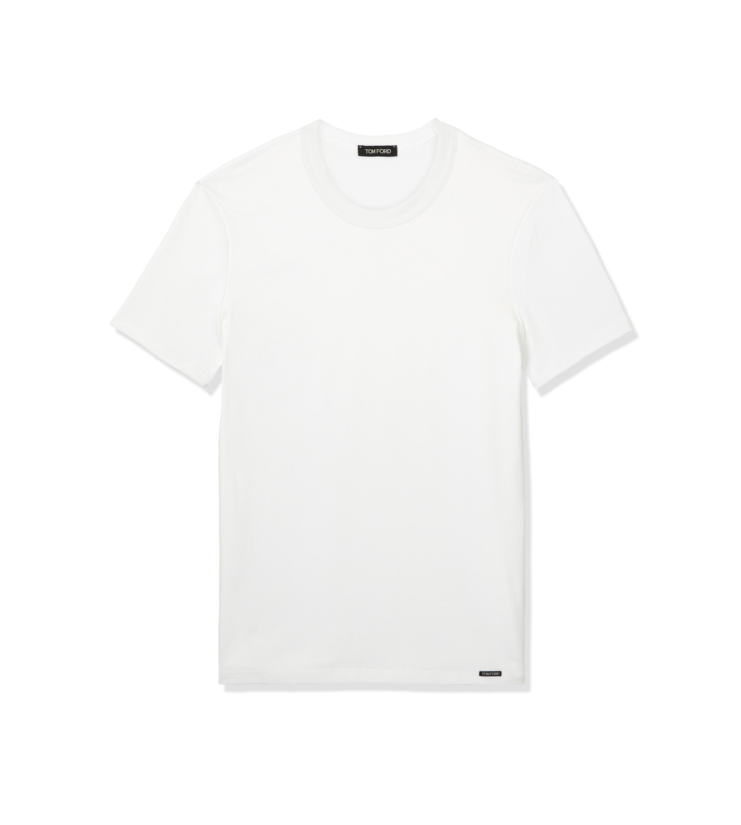 BAUMWOLL-T-SHIRT MIT RUNDHALSAUSSCHNITT BAUMWOLL-T-SHIRT MIT RUNDHALSAUSSCHNITT