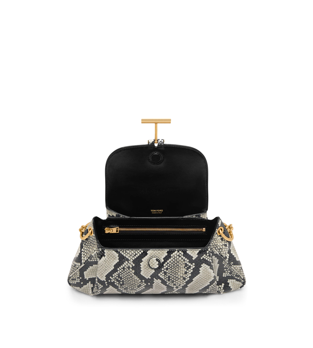 BEDRUCKTE PYTHON-SCHULTERTASCHE „TARA CHAIN“ BEDRUCKTE PYTHON-SCHULTERTASCHE „TARA CHAIN“