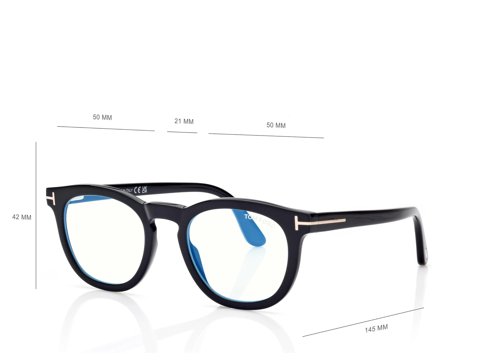 BLAUER BLOCK RUNDE OPTIK BLAUER BLOCK RUNDE OPTIK