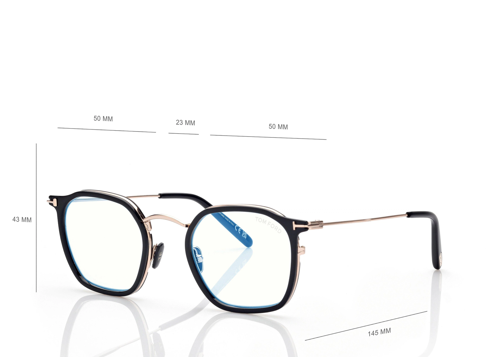 BLAUER BLOCK RUNDE OPTIK BLAUER BLOCK RUNDE OPTIK