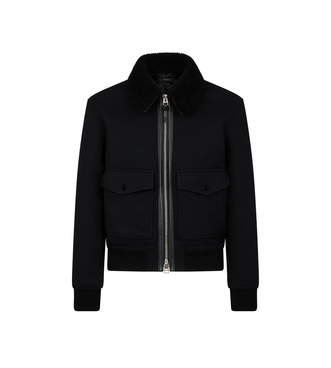 BLOUSON MIT SHEARLING-KRAGEN BLOUSON MIT SHEARLING-KRAGEN