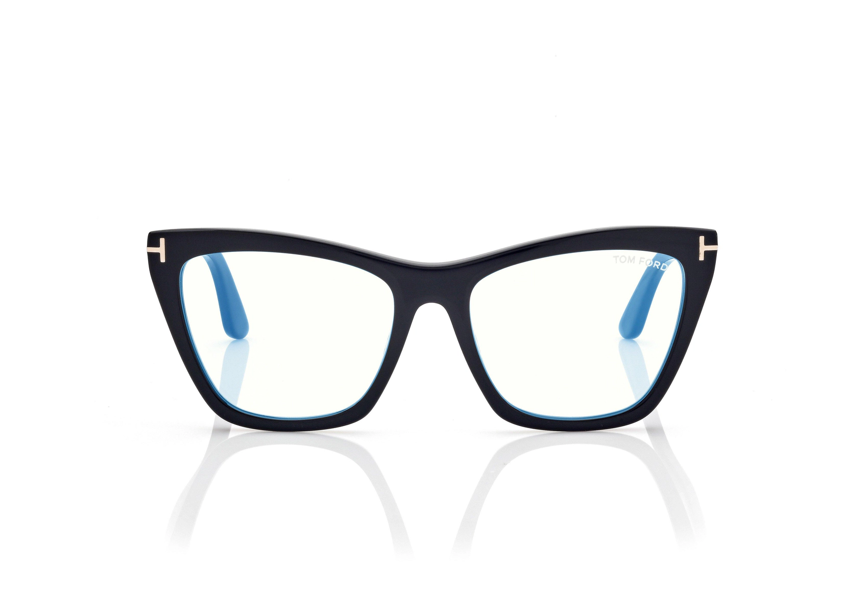 Blaublock-Katzenaugenbrille mit Clip-On-Sonnenbrille Blaublock-Katzenaugenbrille mit Clip-On-Sonnenbrille