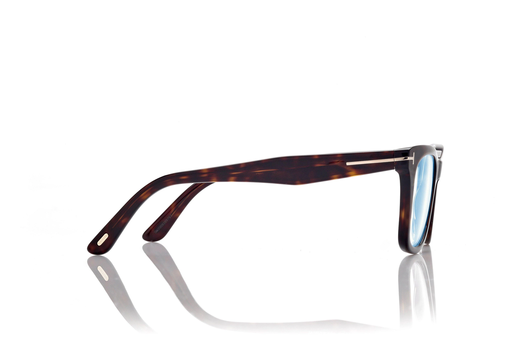 Blaue quadratische Brillen mit Clip-on-Sonnenbrille Blaue quadratische Brillen mit Clip-on-Sonnenbrille