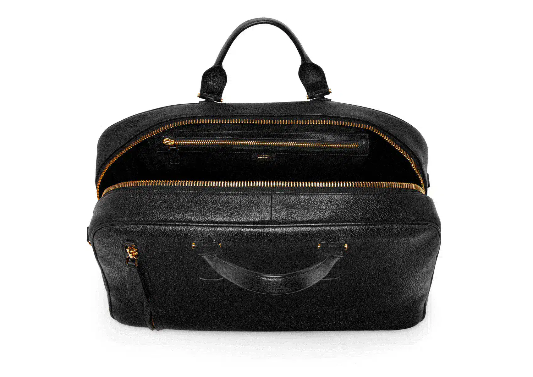 Bowlingtasche Buckley aus genarbtem Leder Bowlingtasche Buckley aus genarbtem Leder