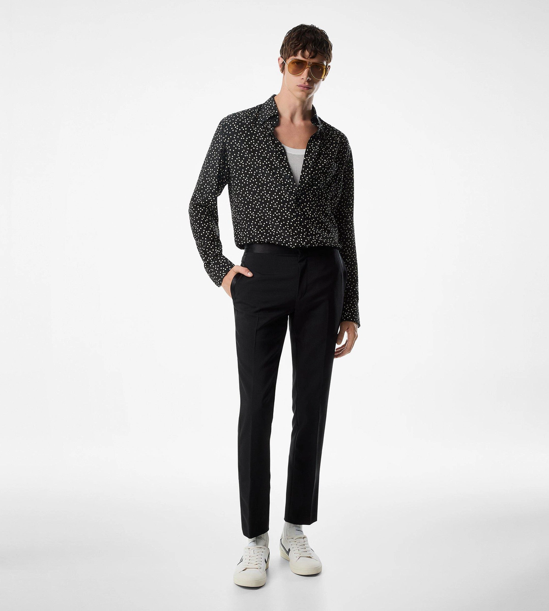 CREPE DE CHINE FLUID FIT HEMD