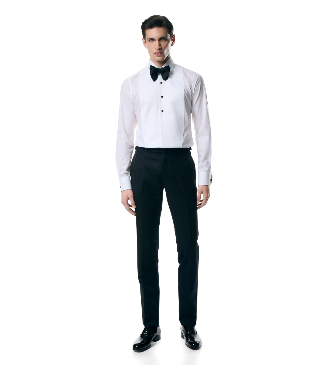 Cocktail Voile Abendhemd im Slim Fit 1 1 - Cocktail-Voile-Abendhemd im Slim Fit