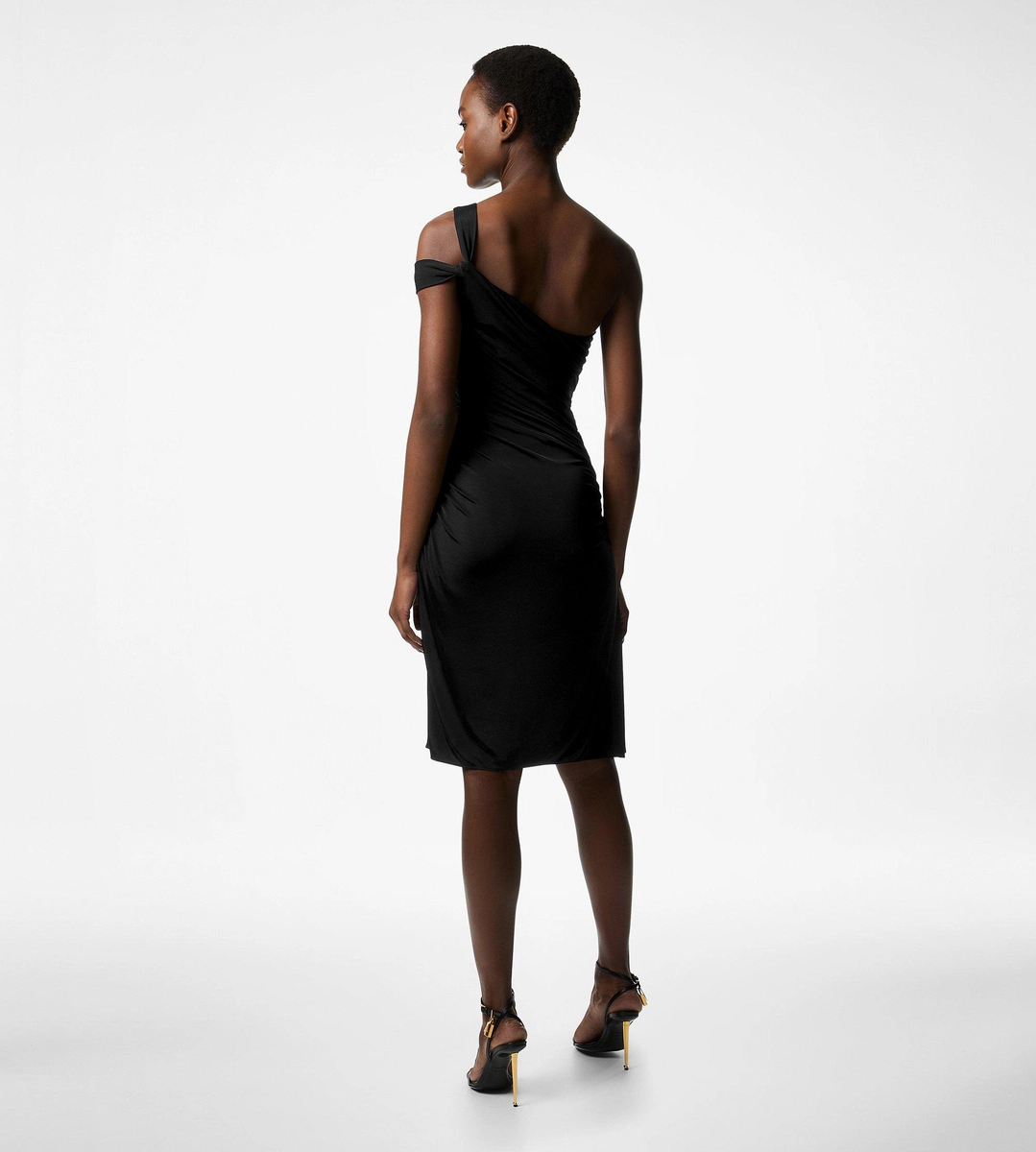 Cocktailkleid mit One-Shoulder-Twist-Front Cocktailkleid mit One-Shoulder-Twist-Front