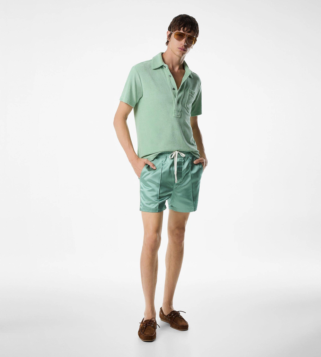 Frottee-Poloshirt