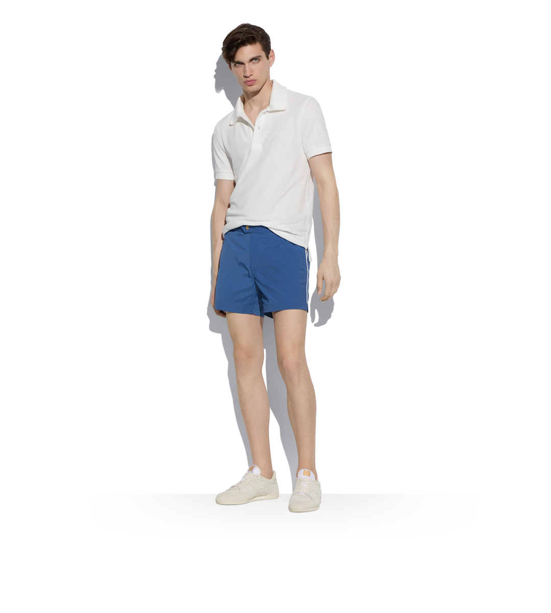 Frottee-Poloshirt