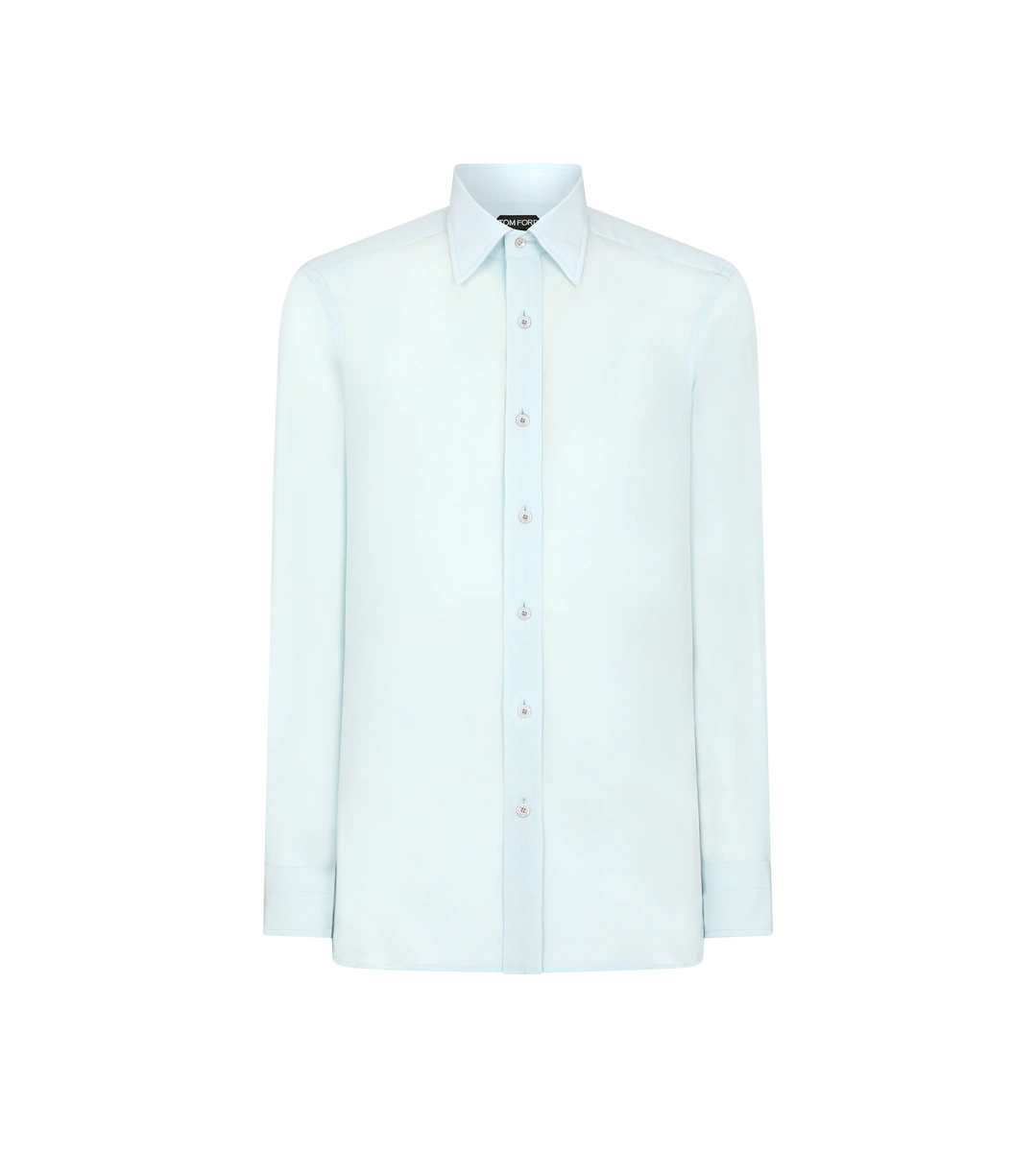 GLATTES SLIM-FIT-HEMD AUS CRÊPE DE CHINE