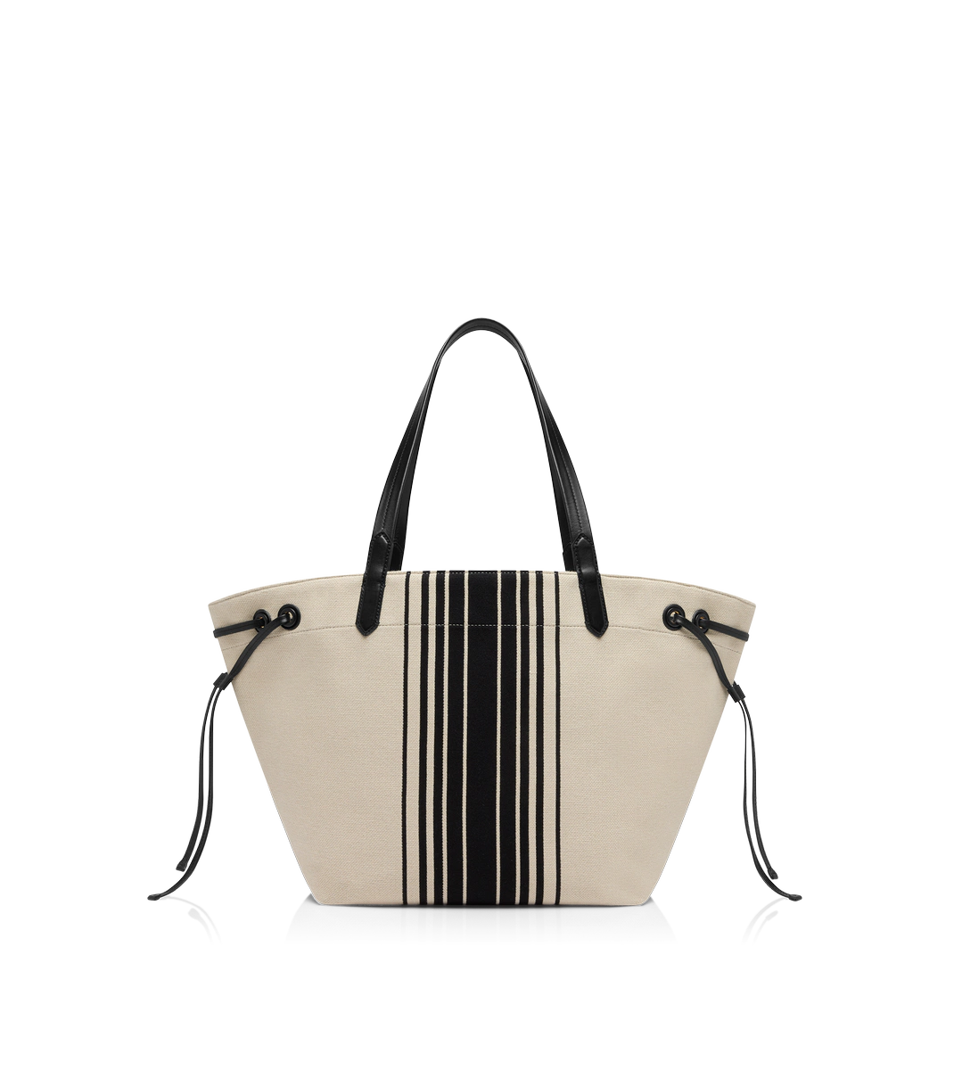GROSSE TOTE AUS GESTREIFTEM JACQUARD GROSSE TOTE AUS GESTREIFTEM JACQUARD