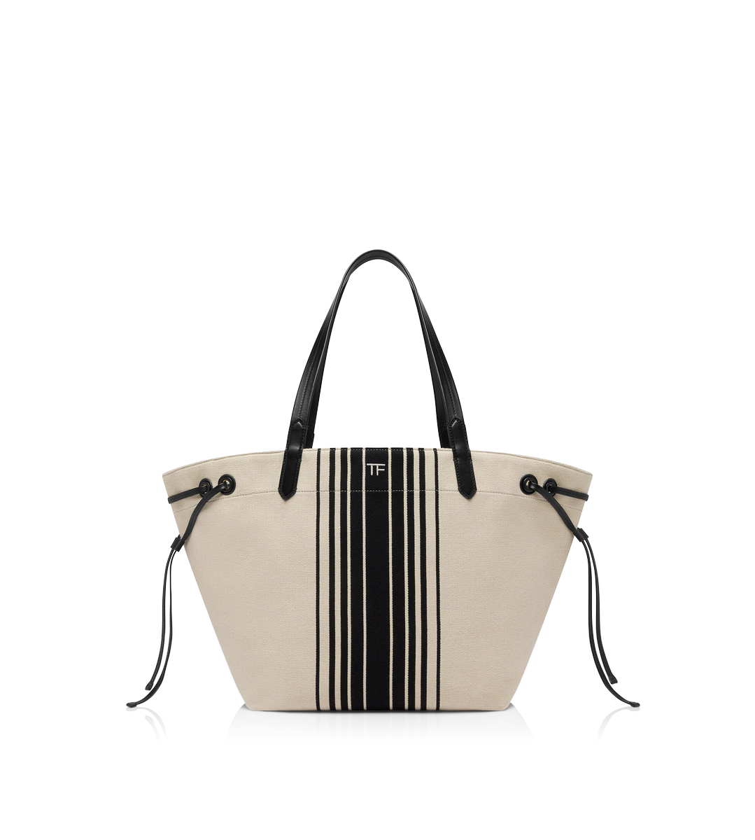 GROSSE TOTE AUS GESTREIFTEM JACQUARD GROSSE TOTE AUS GESTREIFTEM JACQUARD