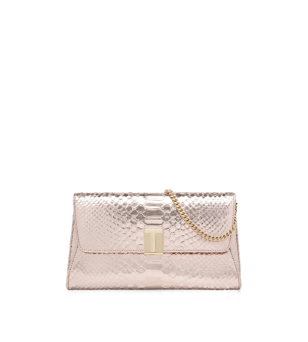 LAMINIERTE NOBILE CLUTCH AUS PYTHON MIT PRÄGUNG LAMINIERTE NOBILE CLUTCH AUS PYTHON MIT PRÄGUNG