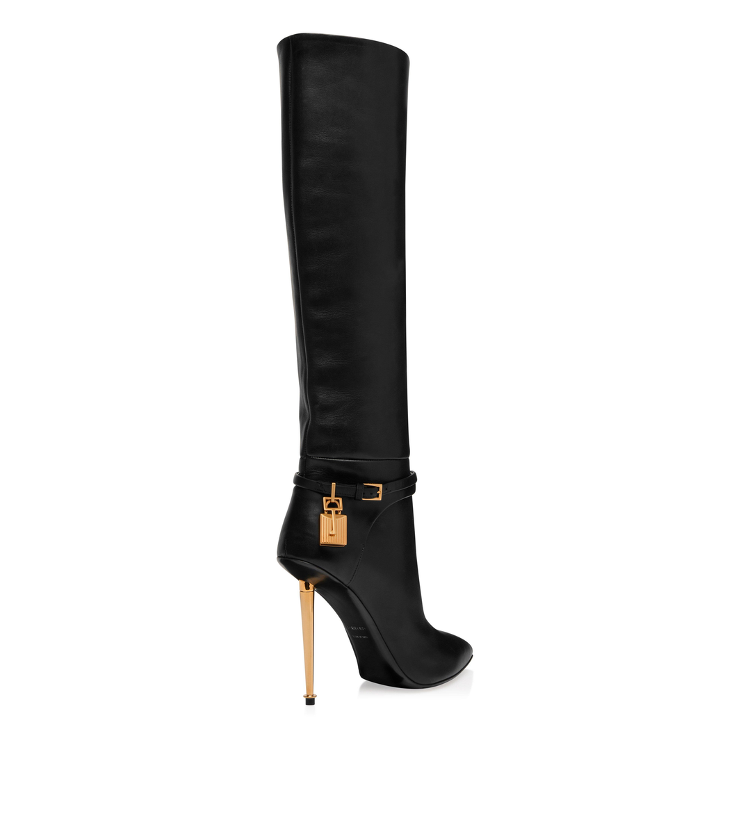 LEDERSTIEFEL MIT VORHÄNGESCHLOSS LEDERSTIEFEL MIT VORHÄNGESCHLOSS