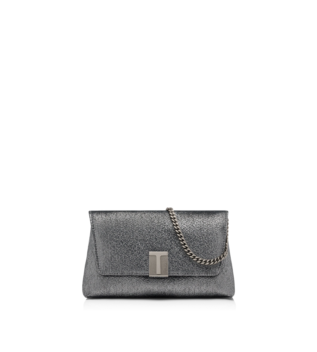 MINI-TASCHE NOBILE AUS STOFF MIT GEHÄMMERTEM EFFEKT MINI-TASCHE NOBILE AUS STOFF MIT GEHÄMMERTEM EFFEKT