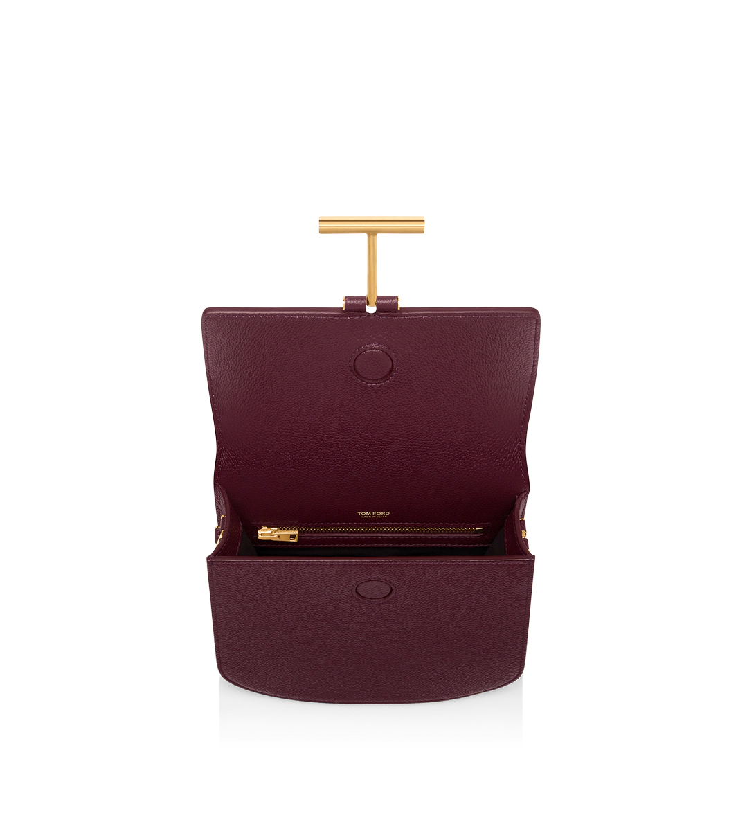 MINI-UMHÄNGERTASCHE „TARA“ AUS NARBENLEDER MINI-UMHÄNGERTASCHE „TARA“ AUS NARBENLEDER
