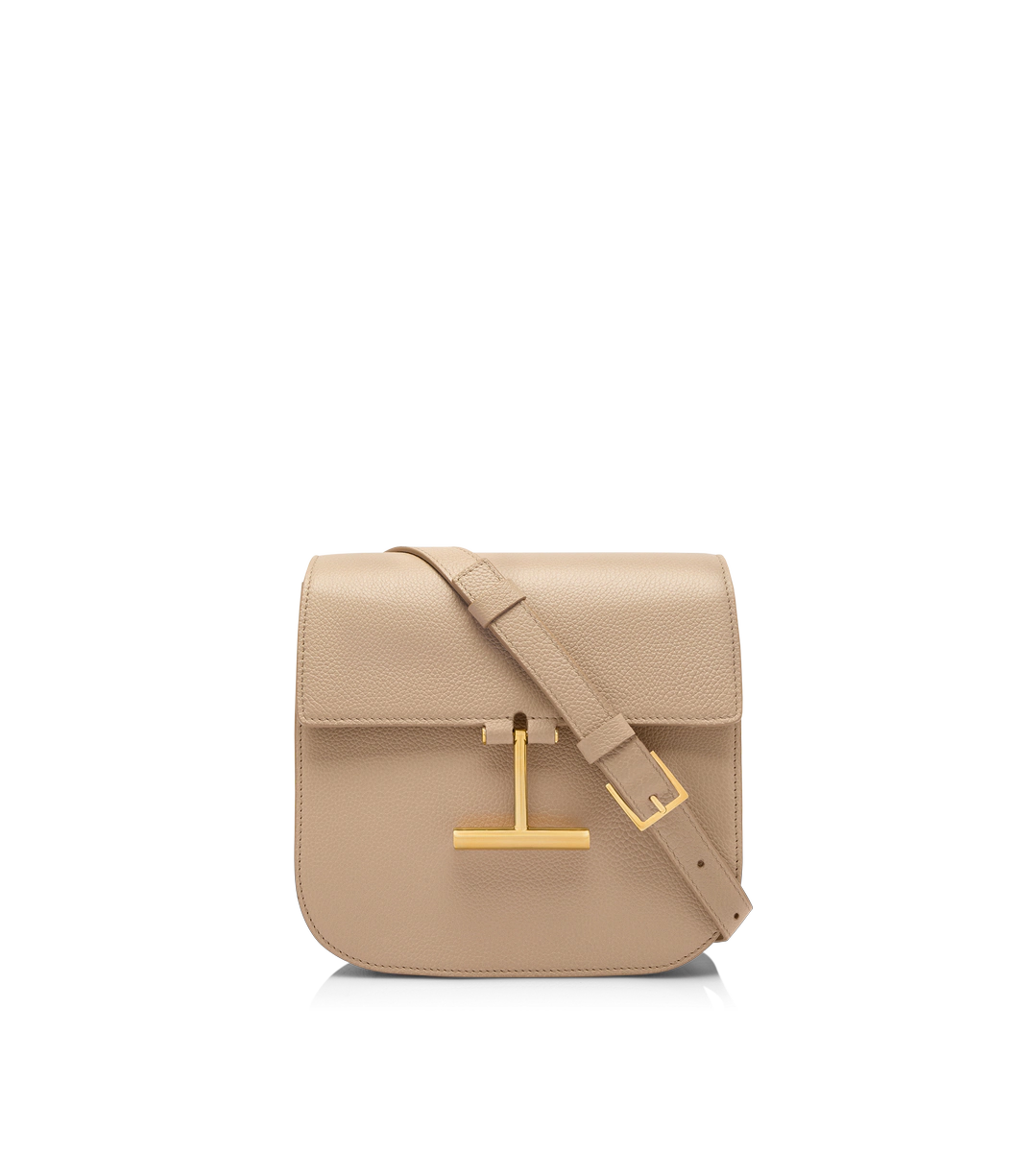 MINI-UMHÄNGERTASCHE „TARA“ AUS NARBENLEDER MINI-UMHÄNGERTASCHE „TARA“ AUS NARBENLEDER
