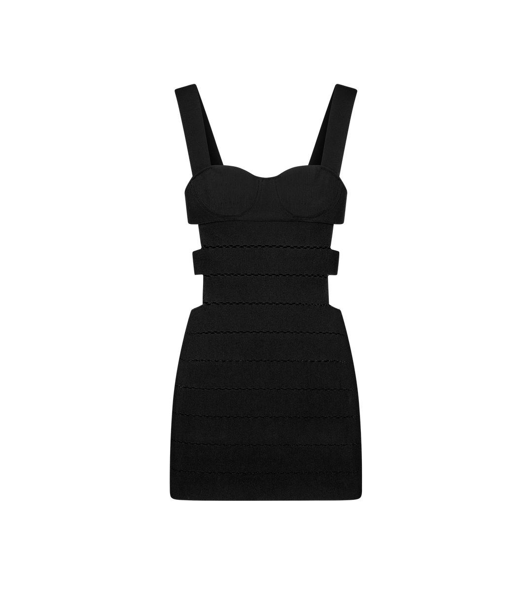 MINIKLEID AUS INTARSIENSTRICK MINIKLEID AUS INTARSIENSTRICK