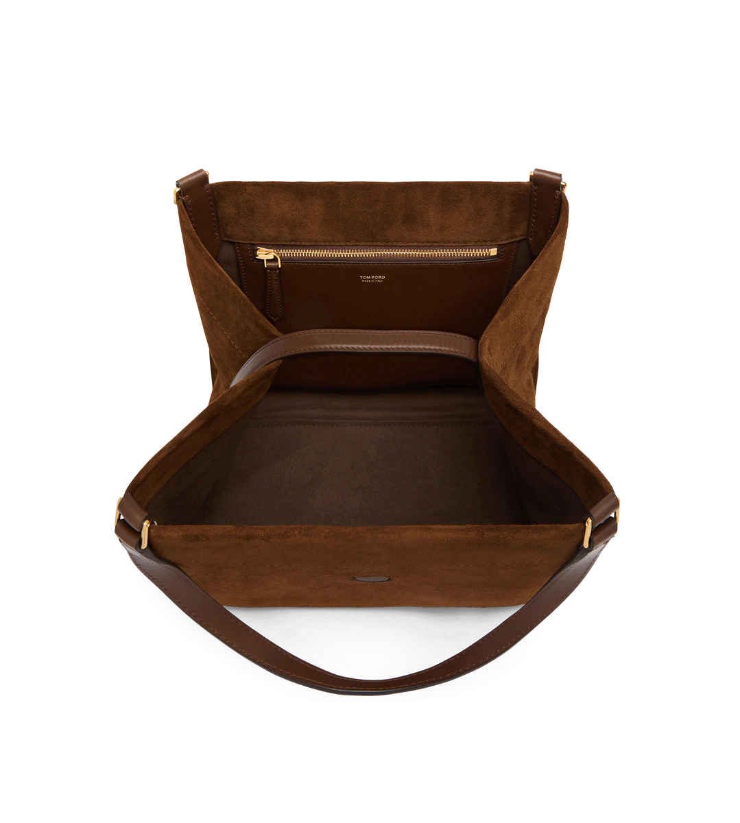MITTLERE TOTE TARA AUS WILDLEDER UND LEDER MITTLERE TOTE TARA AUS WILDLEDER UND LEDER