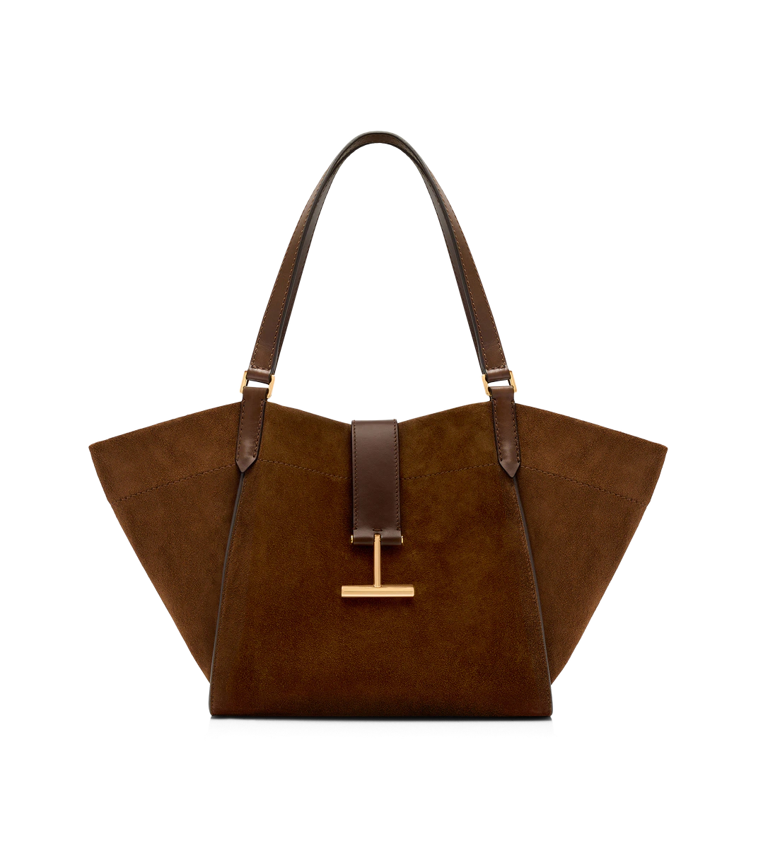 MITTLERE TOTE TARA AUS WILDLEDER UND LEDER MITTLERE TOTE TARA AUS WILDLEDER UND LEDER