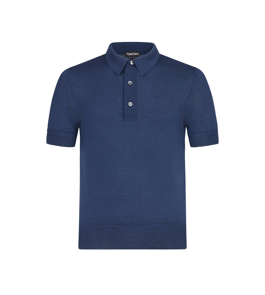 POLOSHIRT AUS FEINSTICHIGEM KASCHMIR UND SEIDE