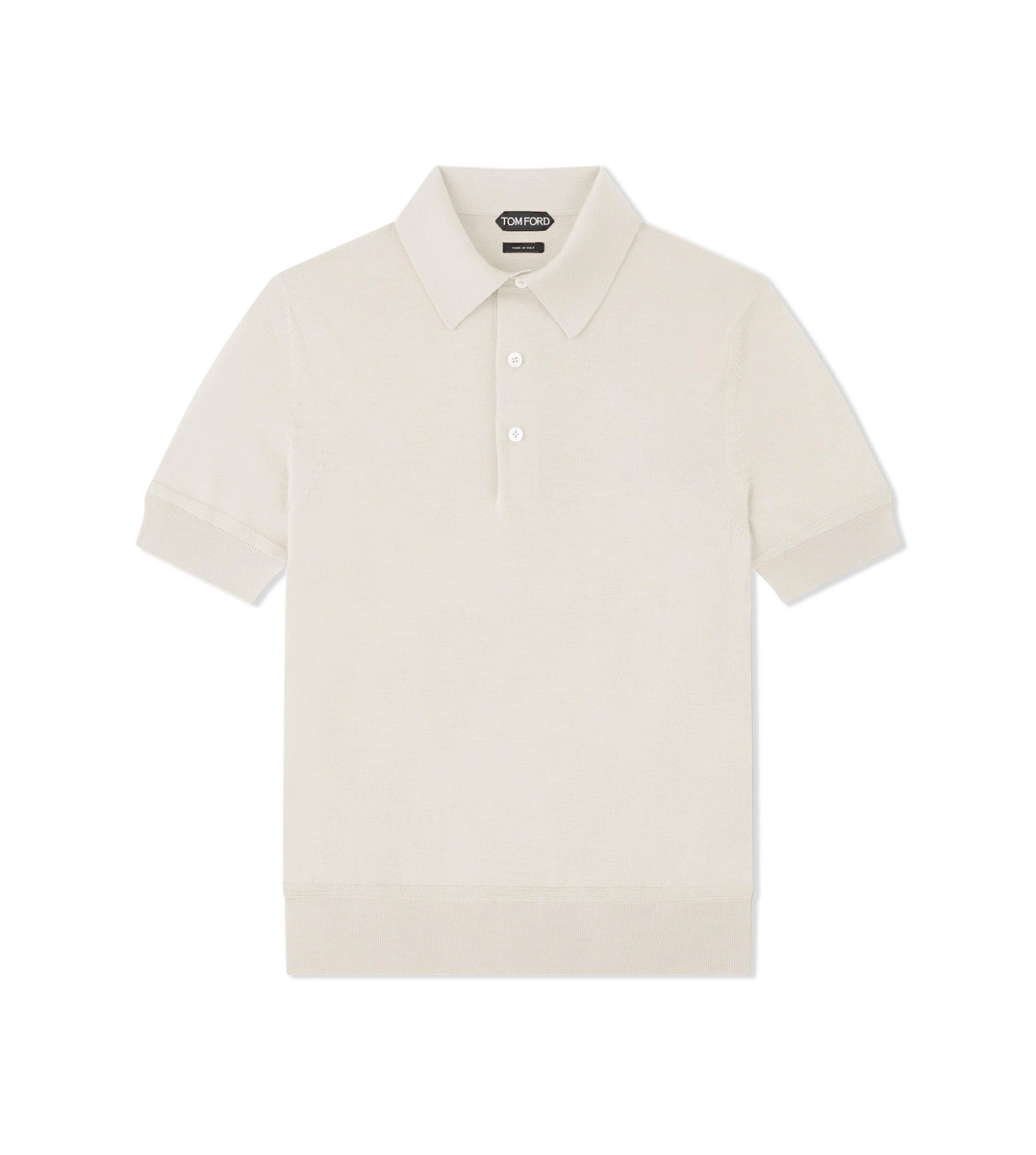 POLOSHIRT AUS FEINSTICHIGEM KASCHMIR UND SEIDE