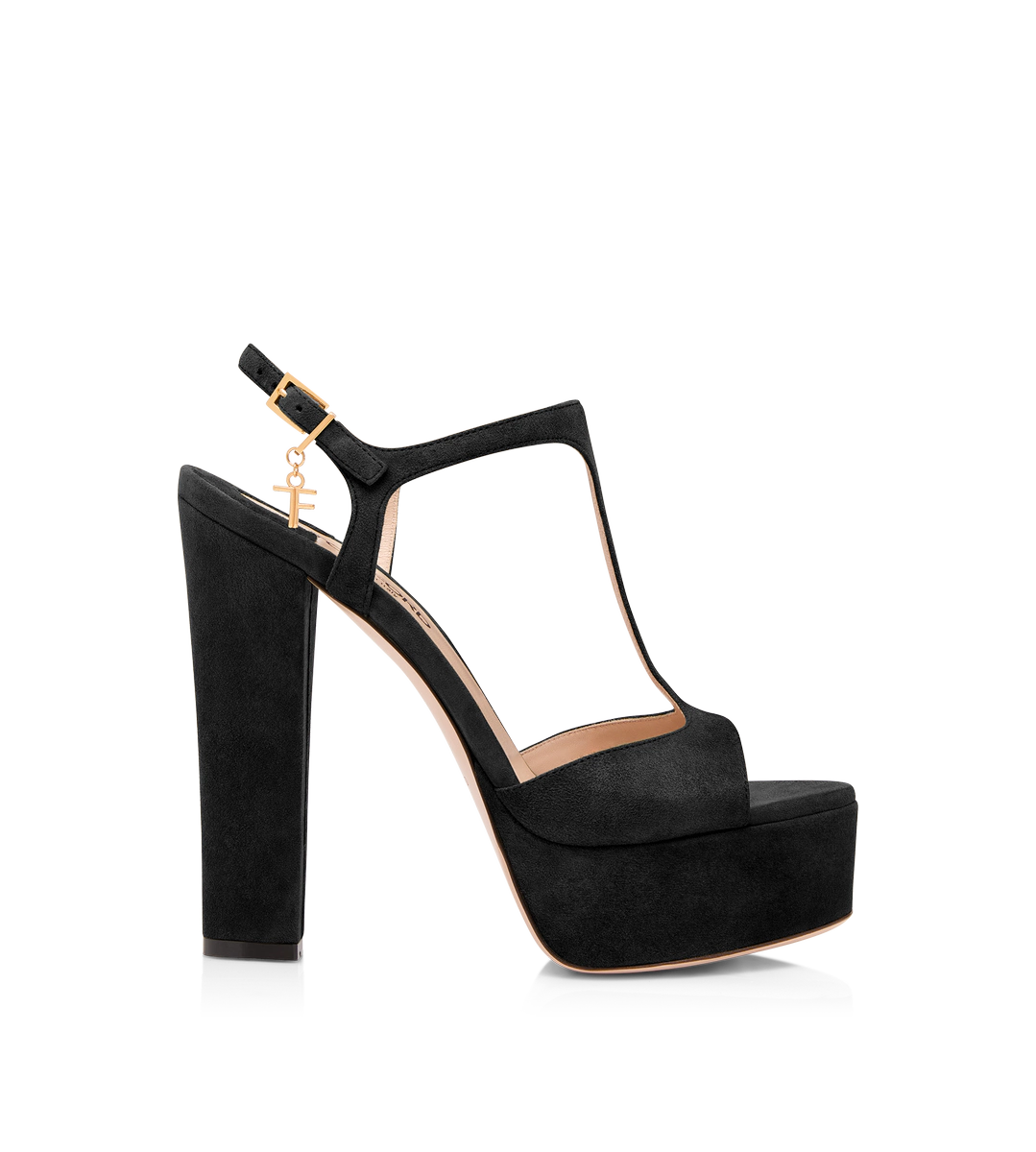 Plateausandale Angelina aus Wildleder Plateausandale Angelina aus Wildleder