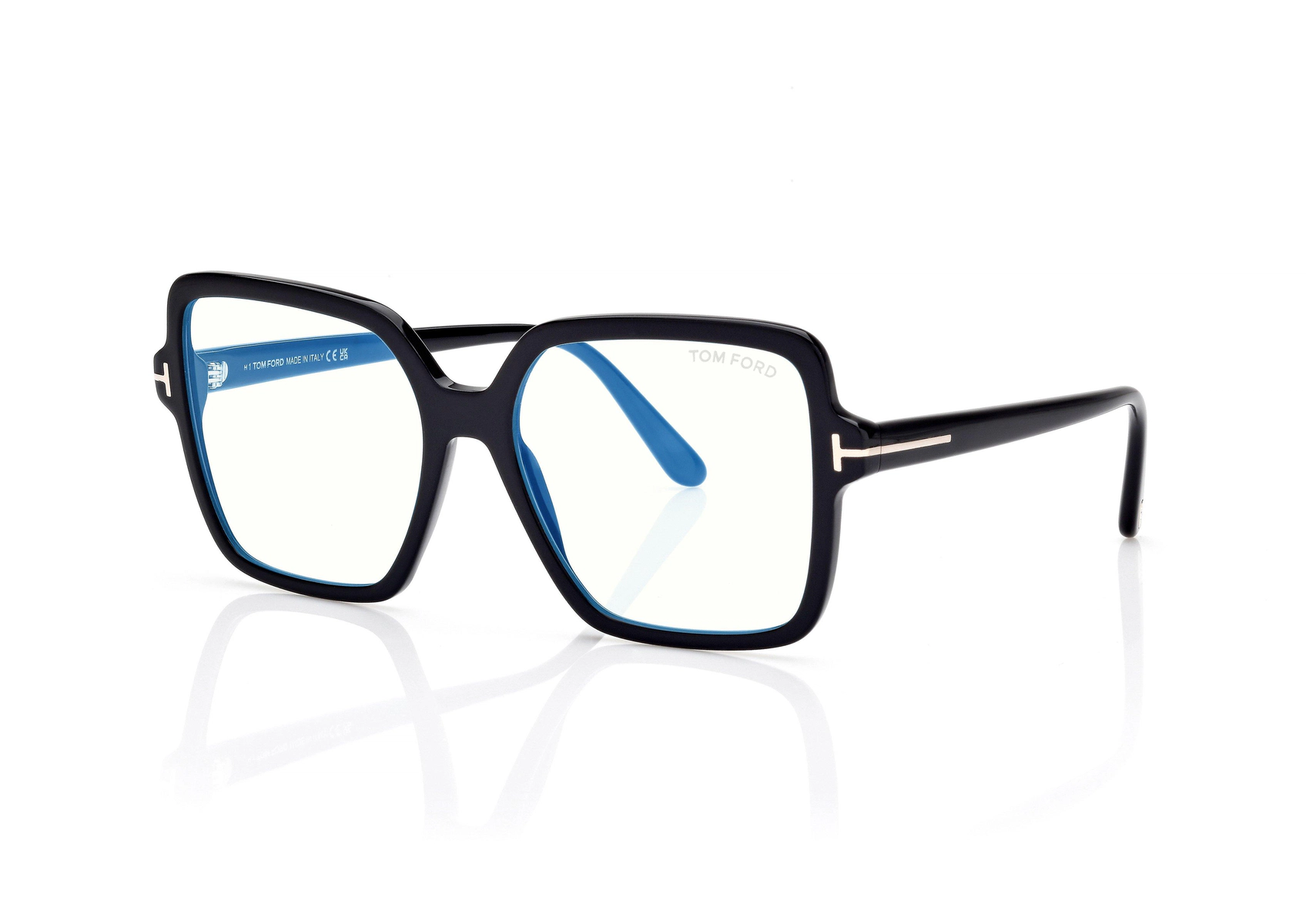 QUADRATISCHE BLAUBLOCKOPTIK QUADRATISCHE BLAUBLOCKOPTIK