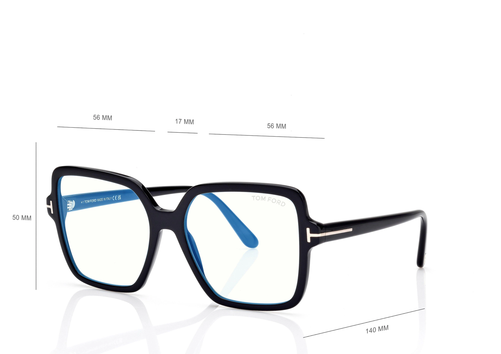 QUADRATISCHE BLAUBLOCKOPTIK QUADRATISCHE BLAUBLOCKOPTIK