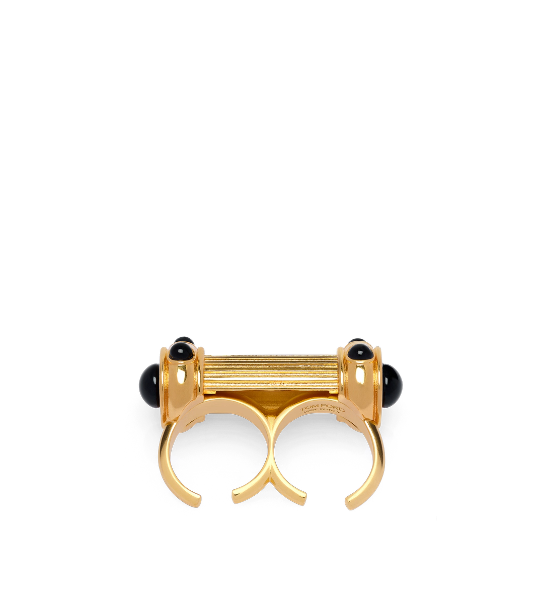 RING AUS MESSING UND KRISTALLCABOCHONS RING AUS MESSING UND KRISTALLCABOCHONS