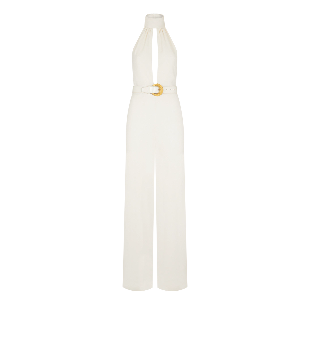 SABLE‘ NECKHOLDER JUMPSUIT MIT GÜRTEL SABLE‘ NECKHOLDER JUMPSUIT MIT GÜRTEL