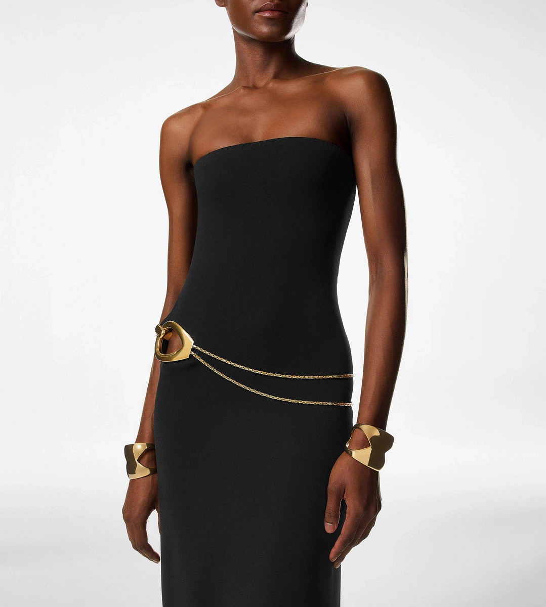 SABLE‘ TRÄGERLOSES ABENDKLEID SABLE‘ TRÄGERLOSES ABENDKLEID