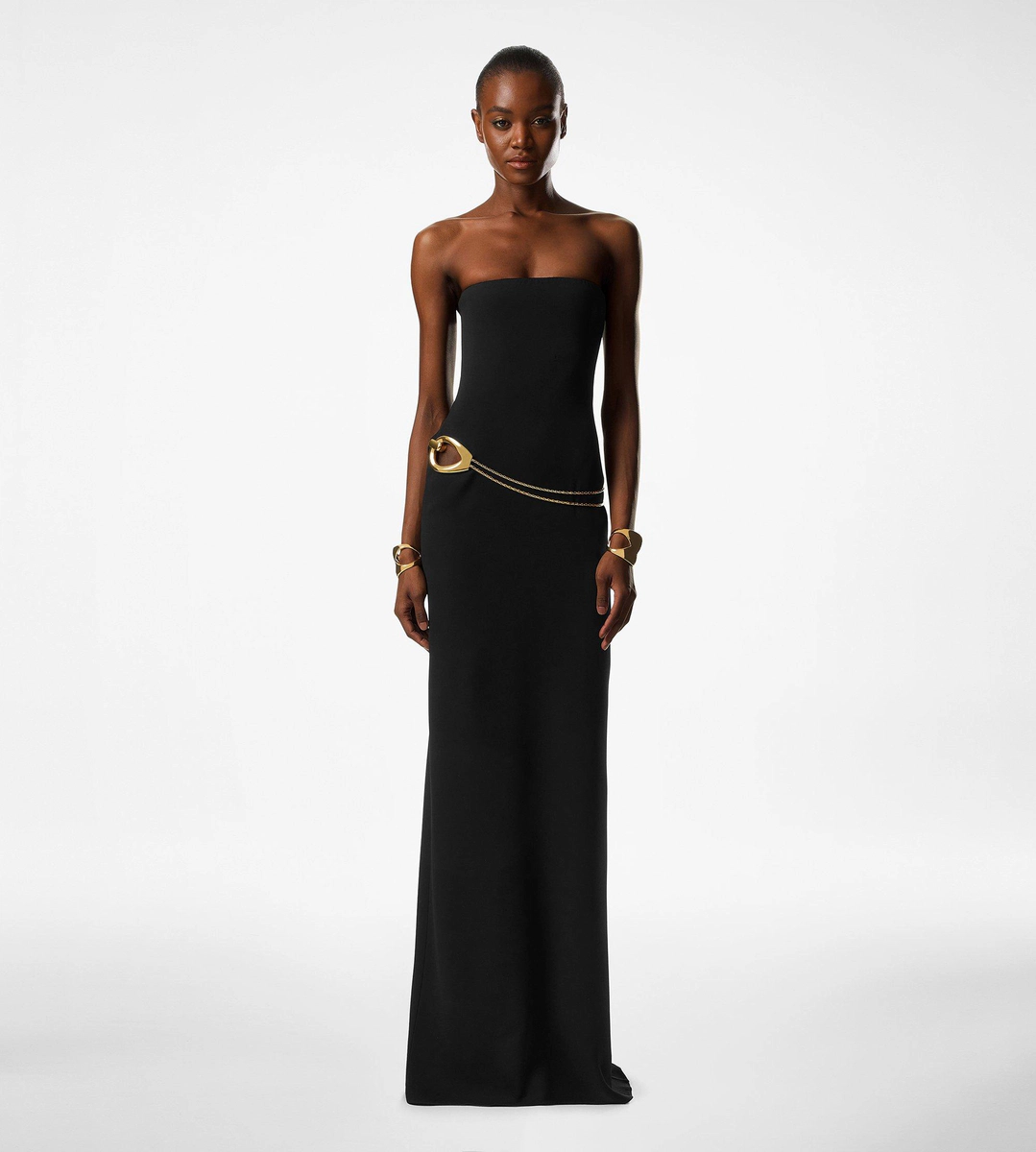 SABLE‘ TRÄGERLOSES ABENDKLEID SABLE‘ TRÄGERLOSES ABENDKLEID