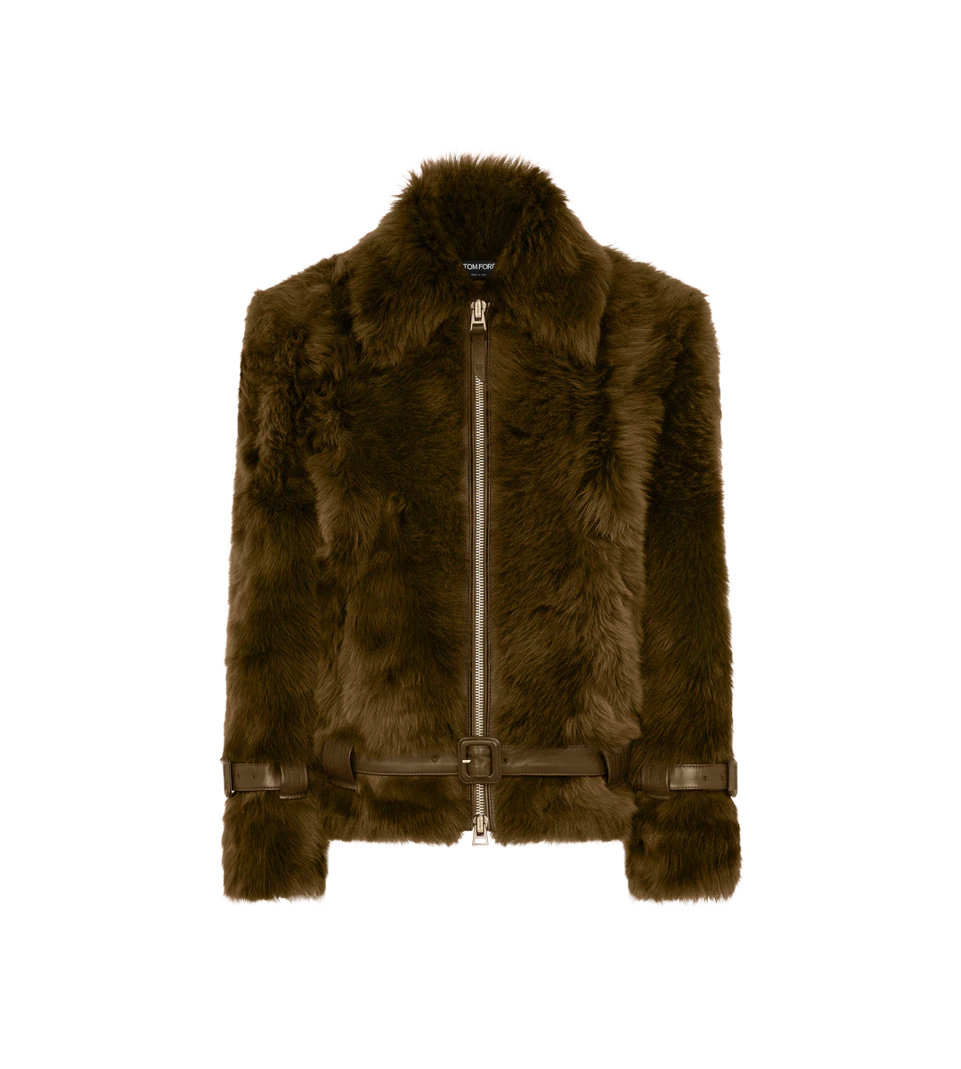 SHEARLING BLOUSON MIT LEDERDETAILS SHEARLING BLOUSON MIT LEDERDETAILS