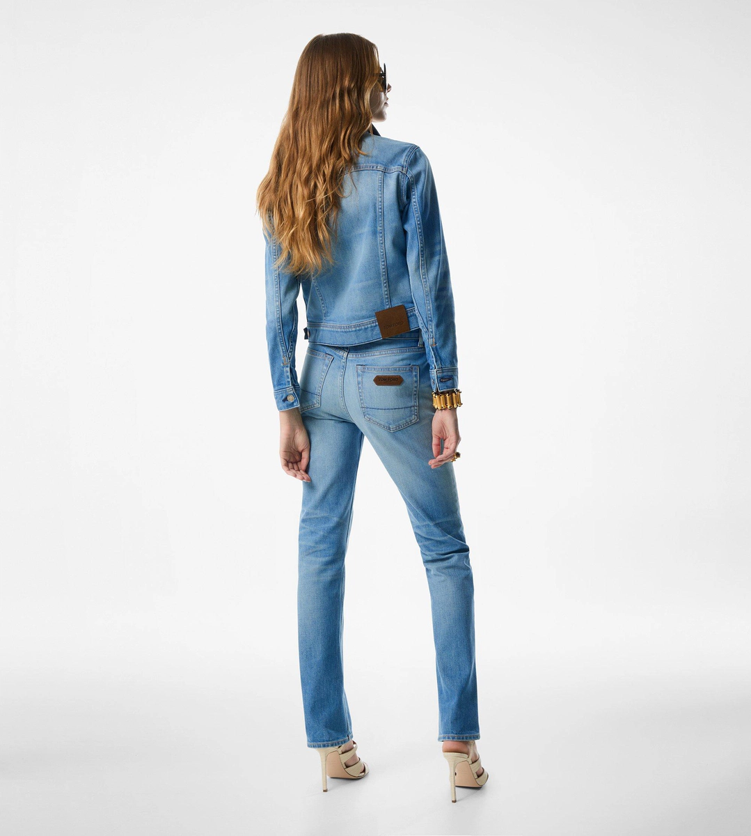 SOMMERLICHE JACKE MIT STONE WASHED-DENIM SOMMERLICHE JACKE MIT STONE WASHED-DENIM
