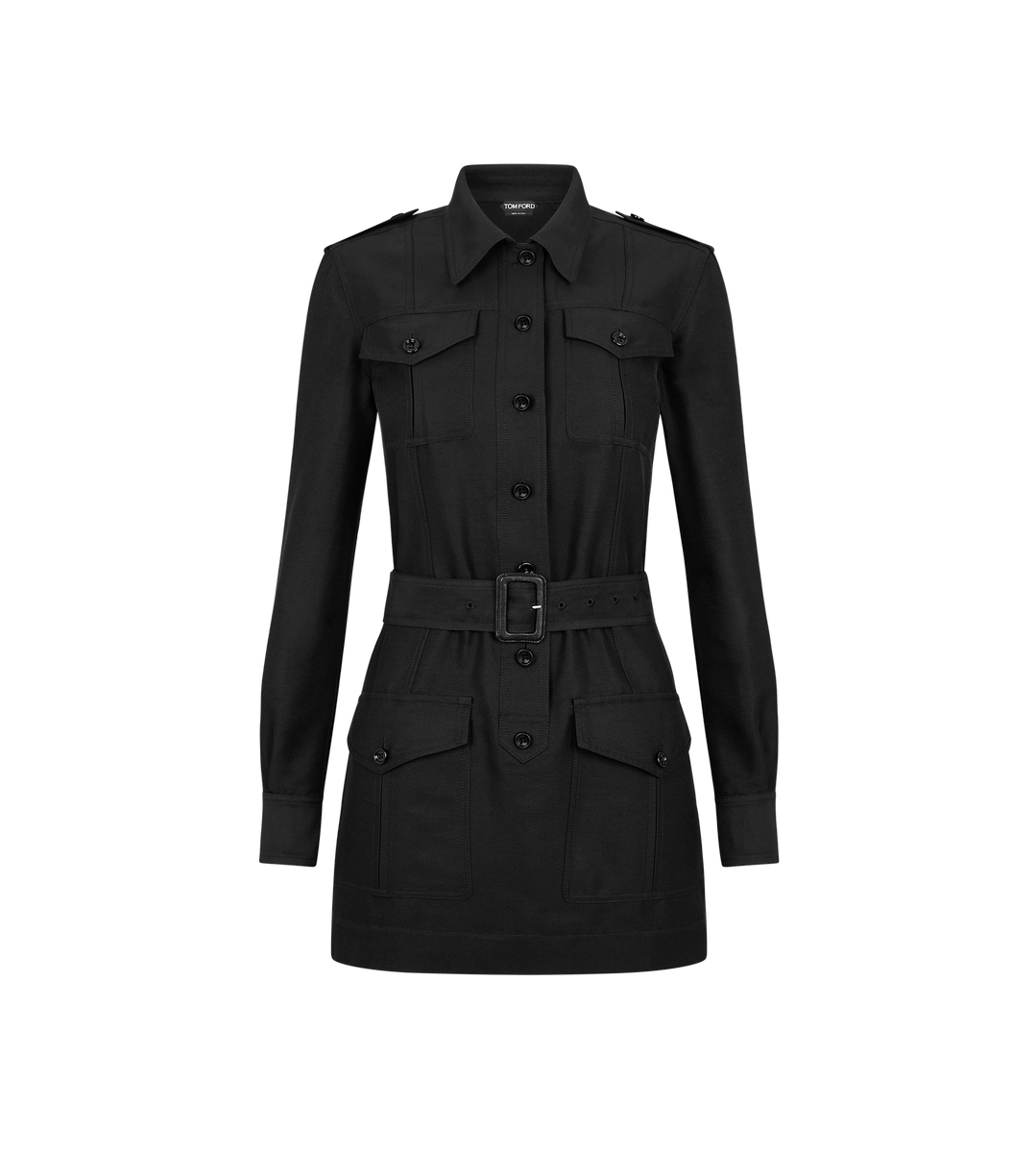 Safari-Minikleid mit Gürtel Safari-Minikleid mit Gürtel