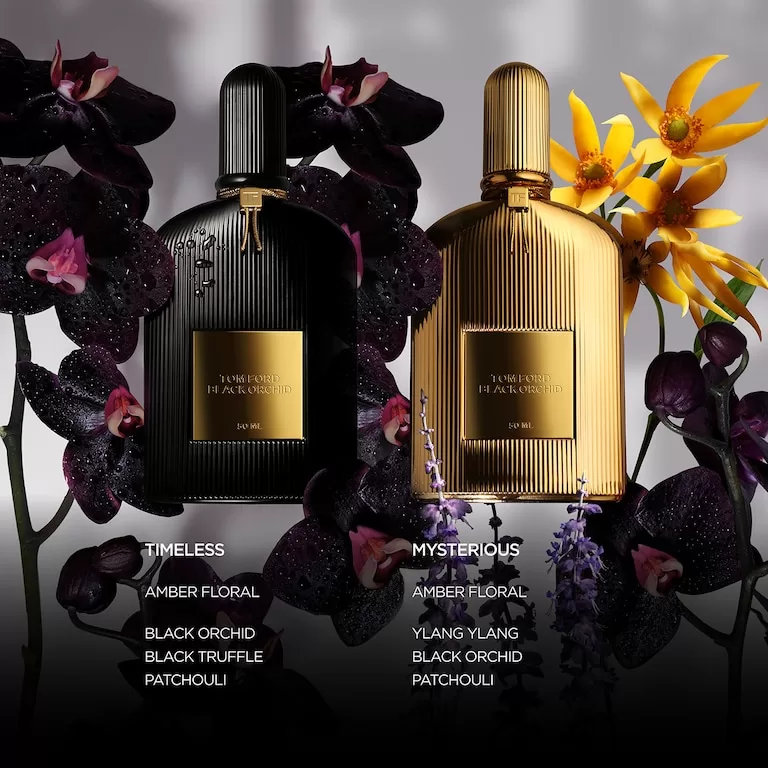 Schwarzes Orchideenparfum Schwarzes Orchideenparfum