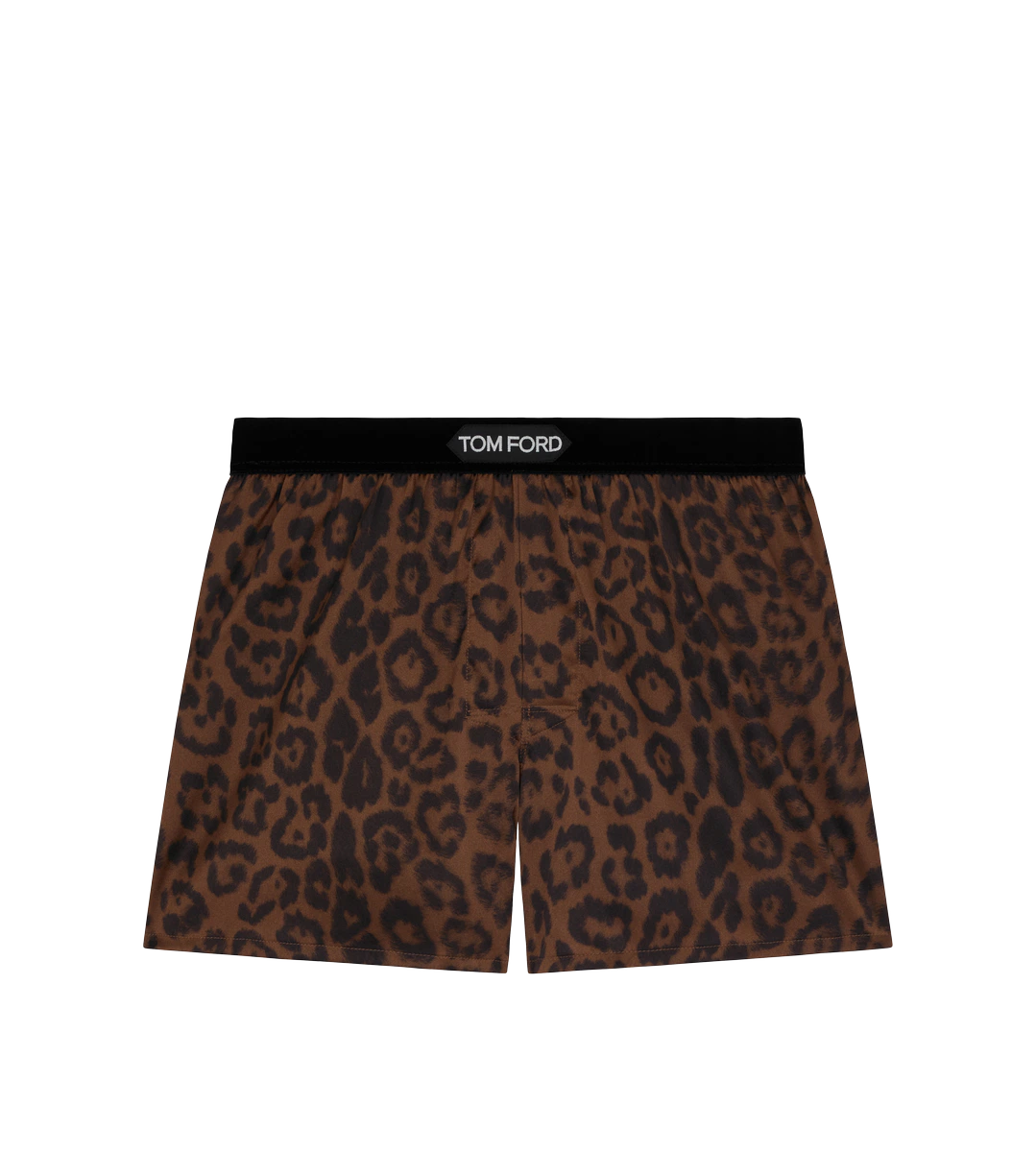 Seidenboxershorts mit Gepardenmuster Seidenboxershorts mit Gepardenmuster