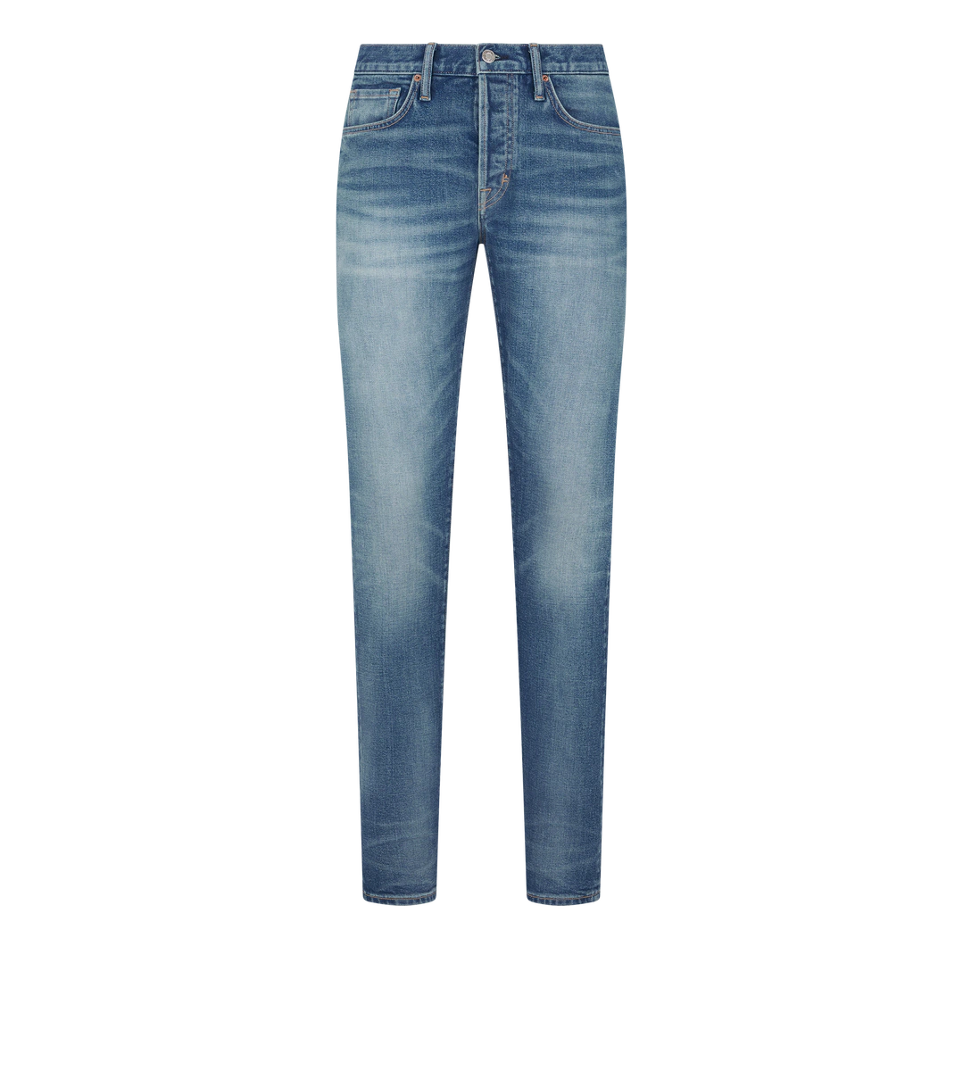 Slim Fit Denim in gebrochenem Twill Slim Fit Denim in gebrochenem Twill