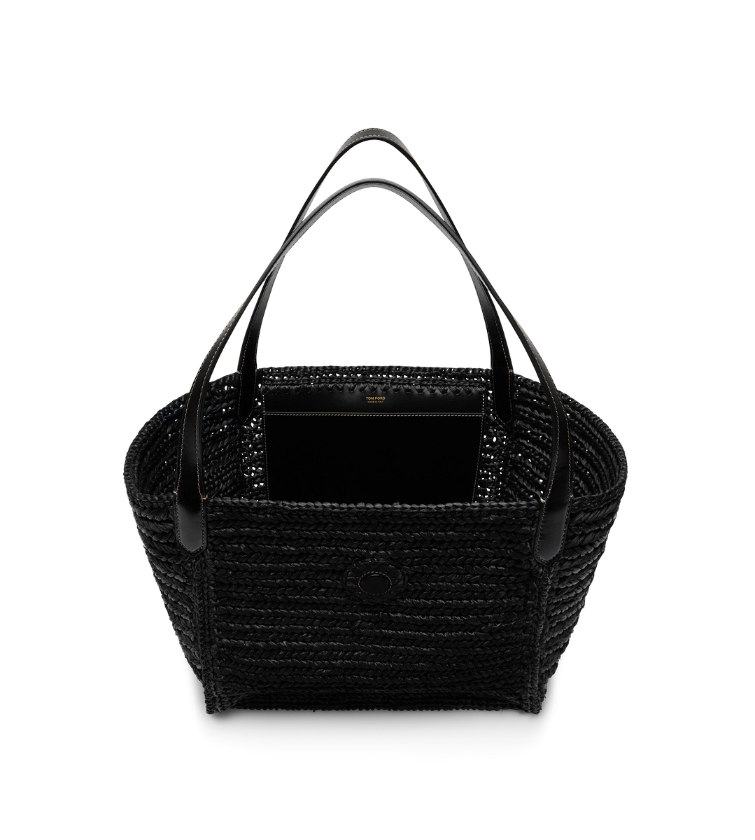 TARA MITTLERE TOTE AUS RAFFIA UND LEDER TARA MITTLERE TOTE AUS RAFFIA UND LEDER