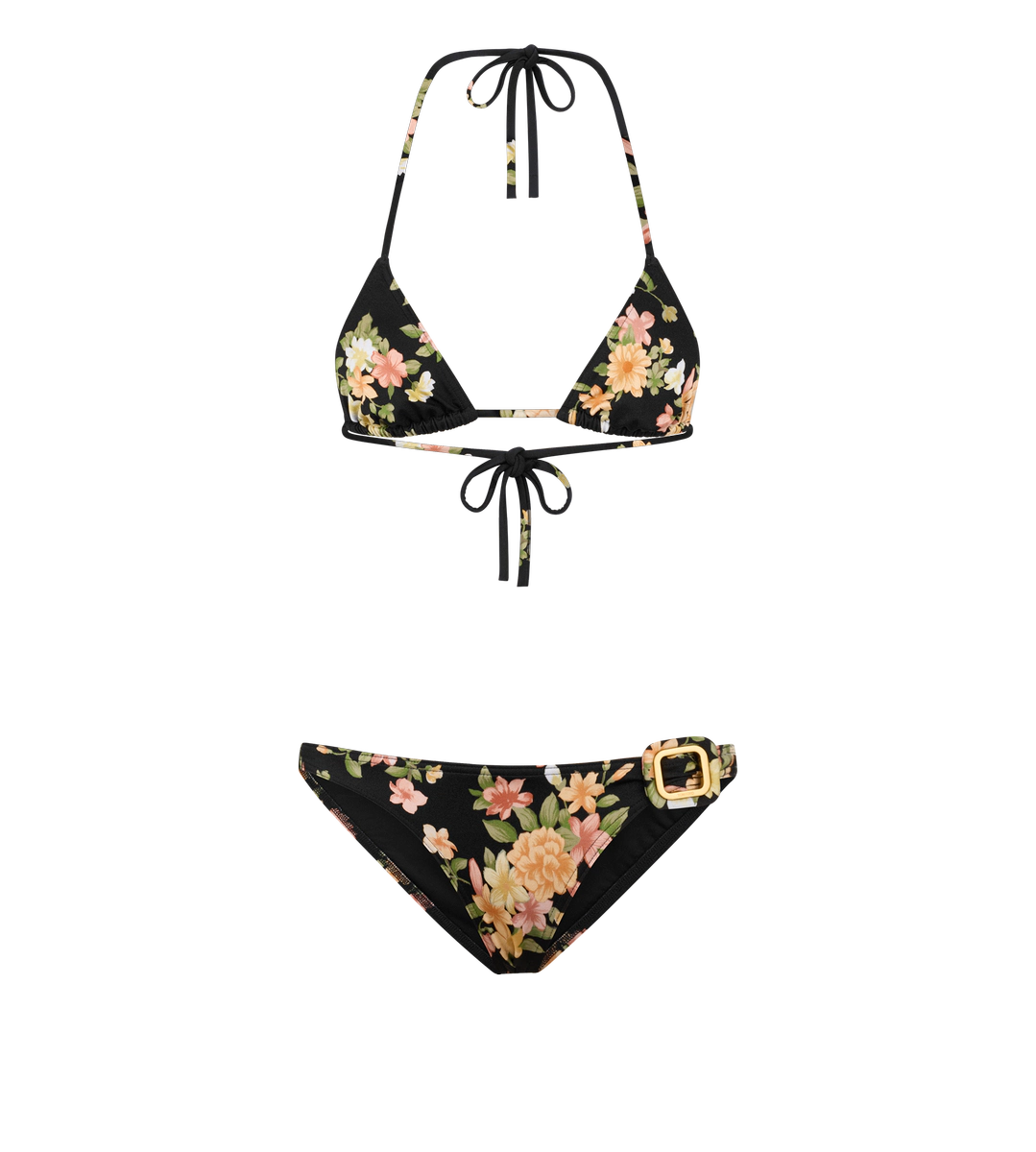 TRIANGLE-BIKINI MIT SCHNALLENDETAIL UND TOM FORD-METALLPLAKETTE TRIANGLE-BIKINI MIT SCHNALLENDETAIL UND TOM FORD-METALLPLAKETTE