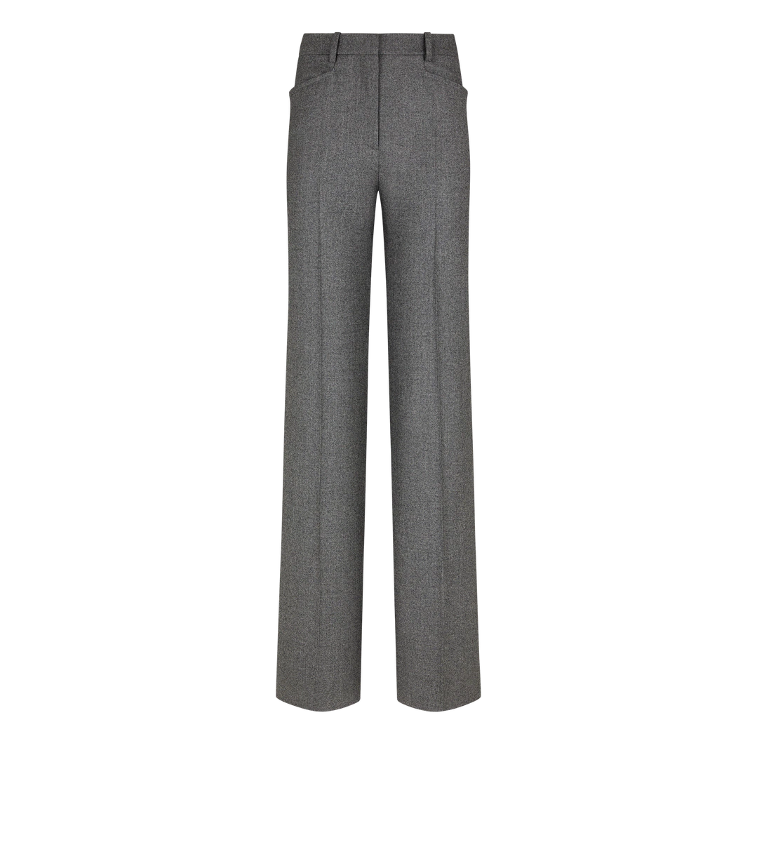 Tailored Bootcut-Hose aus Kaschmir-Flanell Tailored Bootcut-Hose aus Kaschmir-Flanell