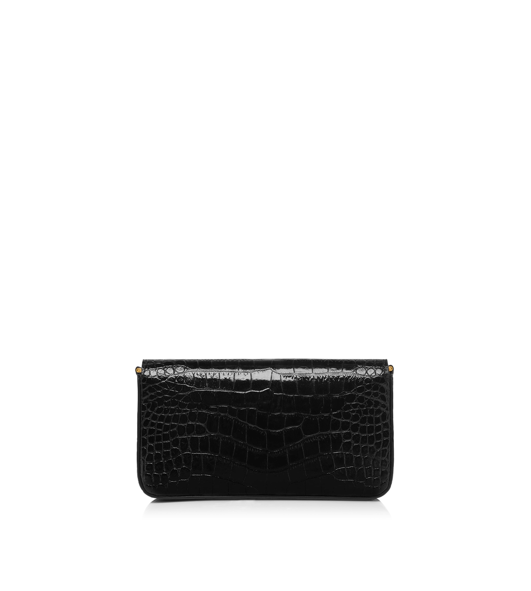WALLIS MINI-TASCHE AUS GLÄNZENDEM KROKODILLEDER MIT PRÄGUNG WALLIS MINI-TASCHE AUS GLÄNZENDEM KROKODILLEDER MIT PRÄGUNG
