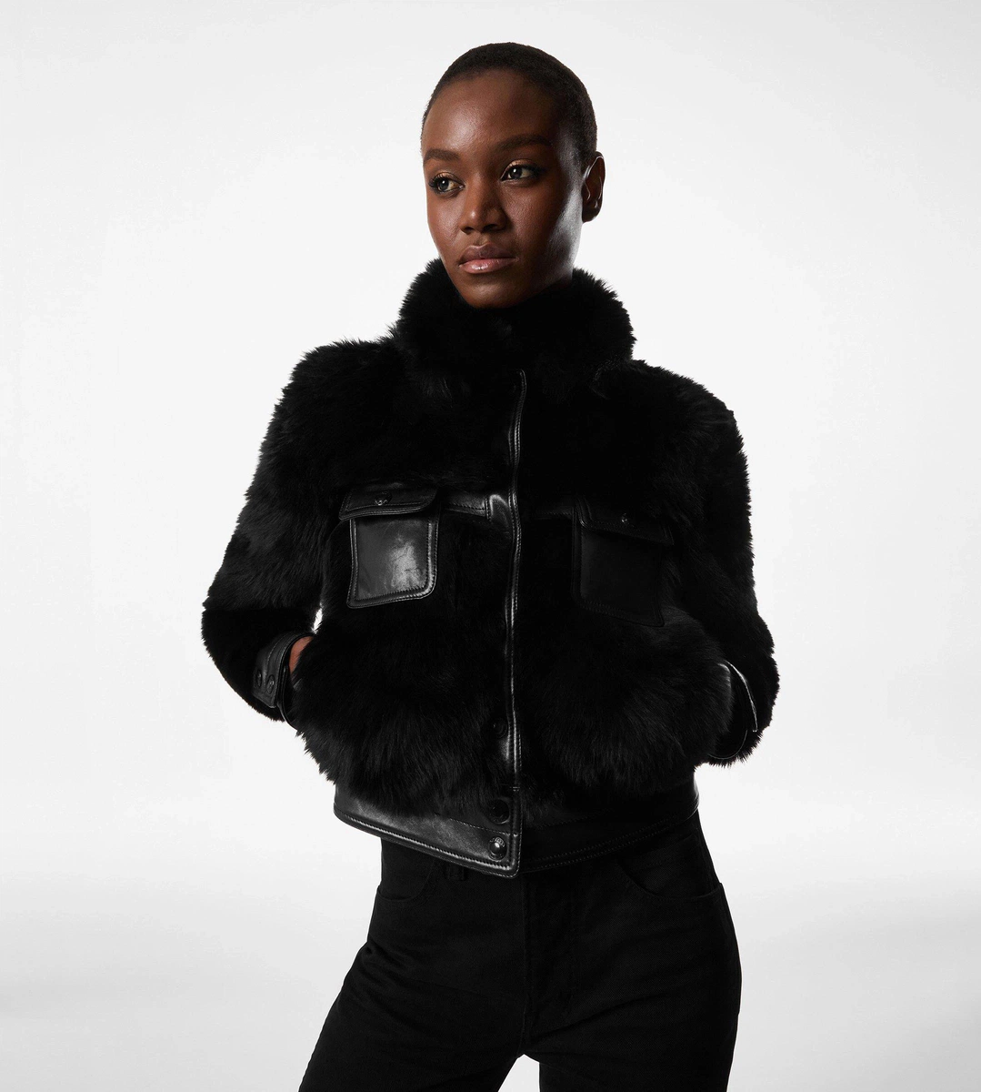 WESTERNJACKE AUS LAMMFELL UND LEDER WESTERNJACKE AUS LAMMFELL UND LEDER
