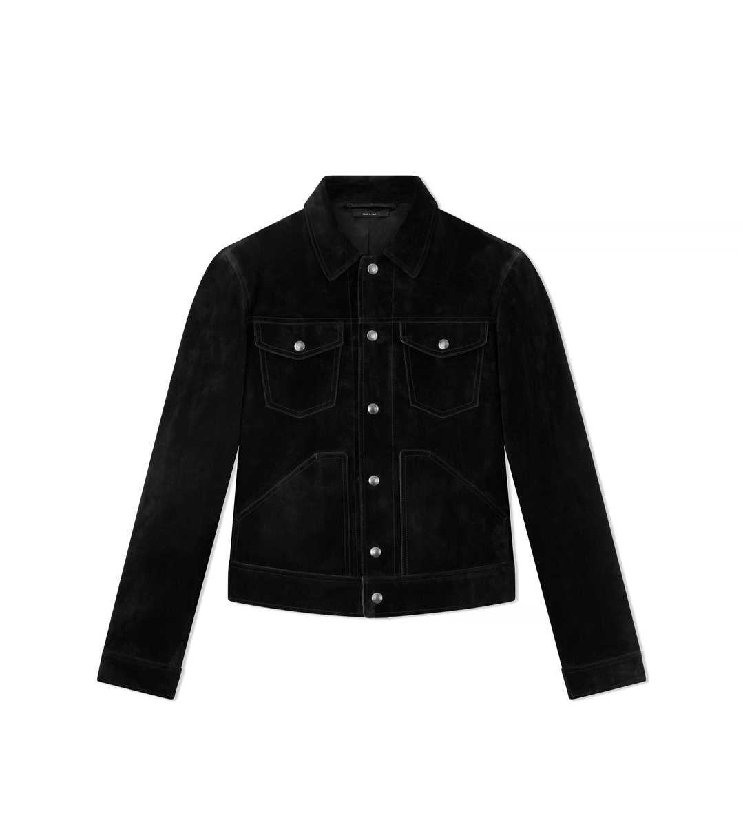 Westernjacke aus Kaschmir-Wildleder Westernjacke aus Kaschmir-Wildleder