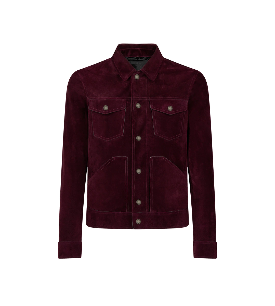 Westernjacke aus Kaschmir-Wildleder Westernjacke aus Kaschmir-Wildleder