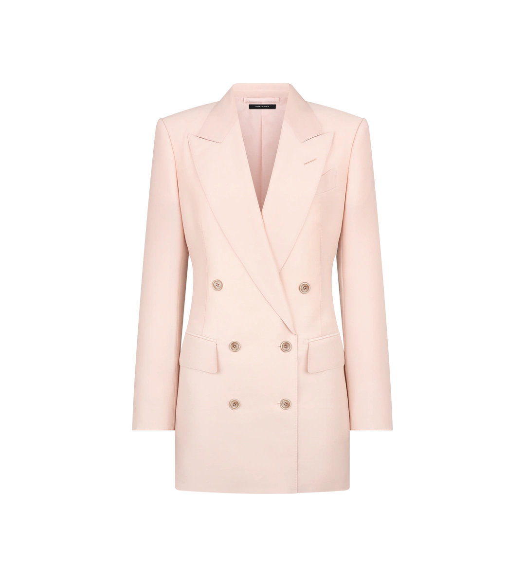 ZWEIREIHIGE JACKE MIT SPITZEM REVERS ZWEIREIHIGE JACKE MIT SPITZEM REVERS